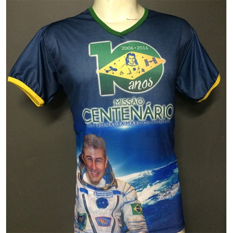 CAMISETA 10 ANOS MISSÃO CENTENÁRIO