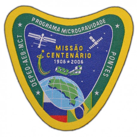 PATCH BORDADO MISSÃO CENTENÁRIO